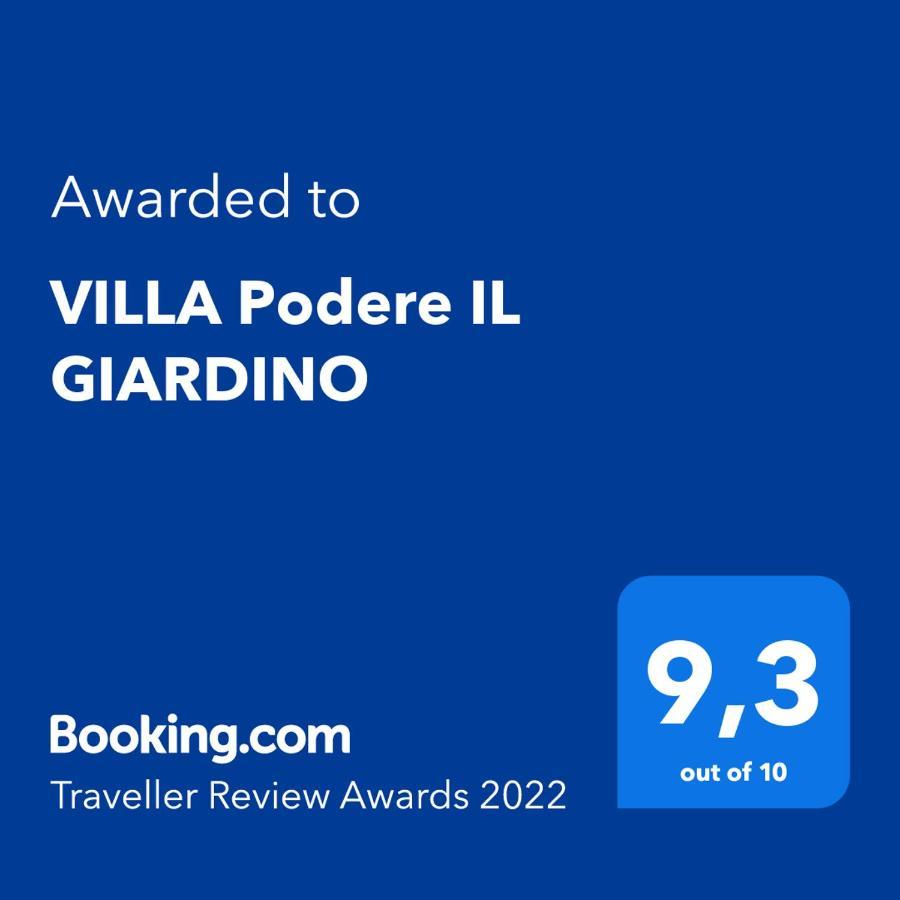 Villa Podere Il Giardino Кастилион Фиорентино Екстериор снимка
