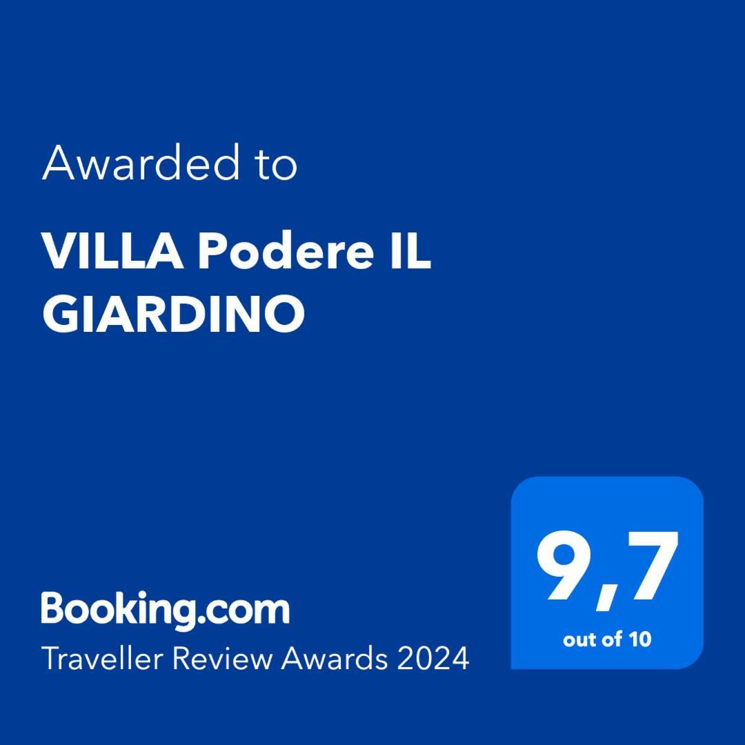 Villa Podere Il Giardino Кастилион Фиорентино Екстериор снимка
