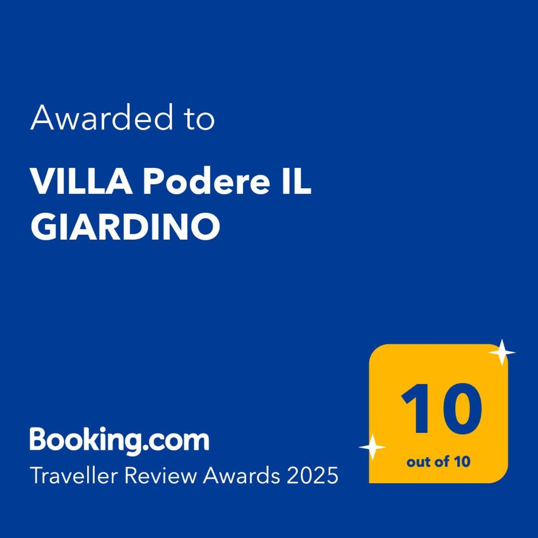 Villa Podere Il Giardino Кастилион Фиорентино Екстериор снимка