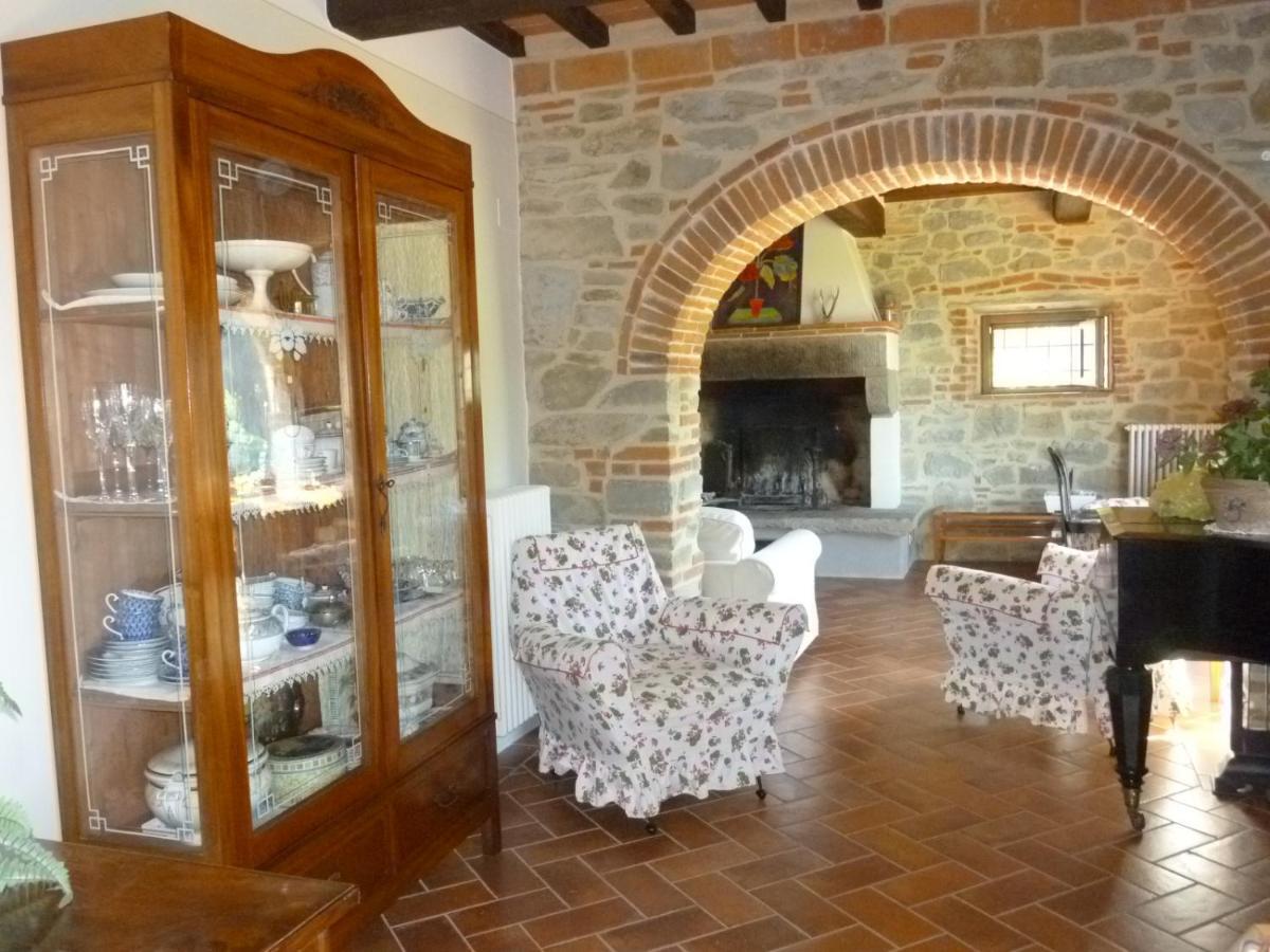 Villa Podere Il Giardino Кастилион Фиорентино Екстериор снимка